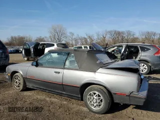 1987 Chevrolet Cavalier with VIN 1G1JE31W5H7194966, listed as a Copart auction lot 48345315 with 111,052 mi miles and Salvage Title. Bid and sale history available at DreamBid. Image 2.