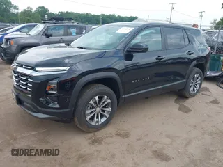 2025 Chevrolet Equinox FWD LT with VIN 3GNAXHEG3SL257204, listed as a IAAI auction lot 42421342 with 2,291 mi miles and . Bid and sale history available at DreamBid. Image 18.