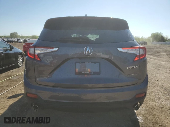 2021 Acura RDX w/Advance Package with VIN 5J8TC2H7XML803258, listed as a Copart auction lot 56039074 with 47,111 mi miles and Salvage Title. Bid and sale history available at carsss.com. Image 6.