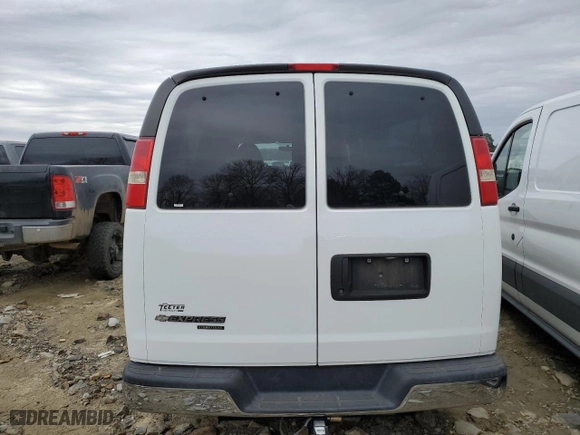 2013 Chevrolet Express Passenger LT with VIN 1GAZG1FGXD1159839, listed as a Copart auction lot 43419825 with 55,178 mi miles and Clean Title. Bid and sale history available at carsss.com. Image 6.