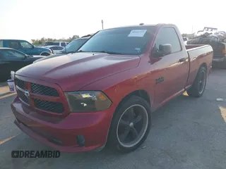 2013 Ram 1500 Express with VIN 3C6JR6ATXDG505168, listed as a IAAI auction lot 40466355 with 161,188 mi miles and . Bid and sale history available at DreamBid. Image 2.