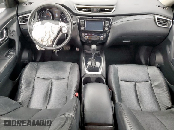 2014 Nissan Rogue S with VIN 5N1AT2MV5EC860815, listed as a Copart auction lot 50600905 with 134,476 mi miles and Salvage Title. Bid and sale history available at carsss.com. Image 8.
