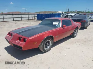 1981 Pontiac Firebird with VIN 1G2AT87W2BL105097, listed as a IAAI auction lot 42820009 with 96,007 mi miles and . Bid and sale history available at DreamBid. Image 2.