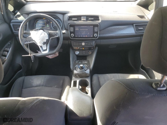 2020 Nissan LEAF SV with VIN 1N4AZ1CPXLC306981, listed as a Copart auction lot 41931795 with 51,160 mi miles and Salvage Title. Bid and sale history available at carsss.com. Image 8.