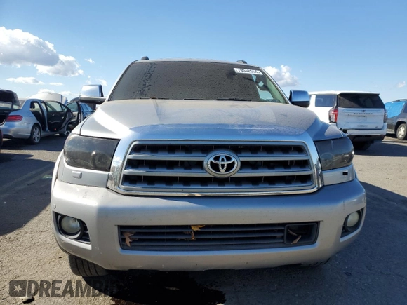 2010 Toyota Sequoia Platinum with VIN 5TDYY5G17AS023183, listed as a Copart auction lot 79042654 with 313,492 mi miles and Clean Title. Bid and sale history available at carsss.com. Image 5.