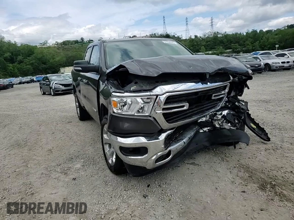 2020 Ram 1500 Big Horn z VIN 1C6SRFBT8LN120507, wystawiony jako Copart lot #57558095 z przebiegiem 57 993 mil mil oraz Szkoda całkowita • Salvage title. Historia ofert i sprzedaży dostępna na DreamBid. Obrazek 13.
