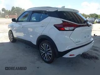 2023 Nissan Kicks SV with VIN 3N1CP5CV1PL478974, listed as a IAAI auction lot 42480254 with 5,247 mi miles and . Bid and sale history available at DreamBid. Image 3.