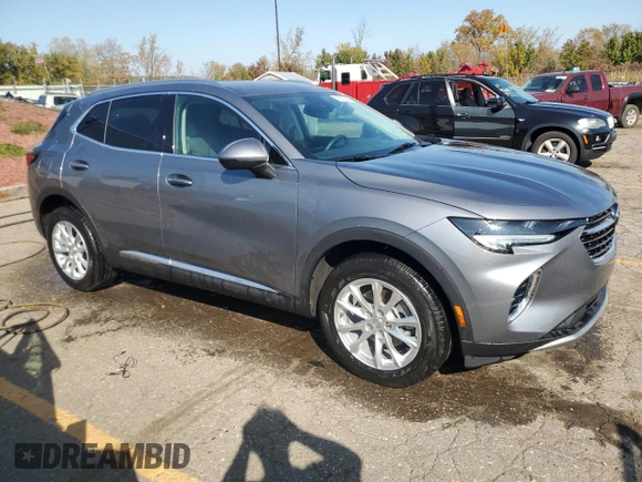 2021 Buick Envision Preferred with VIN LRBFZMR47MD111641, listed as a Copart auction lot 76512684 with 19,396 mi miles and Non Repairable. Bid and sale history available at carsss.com. Image 4.