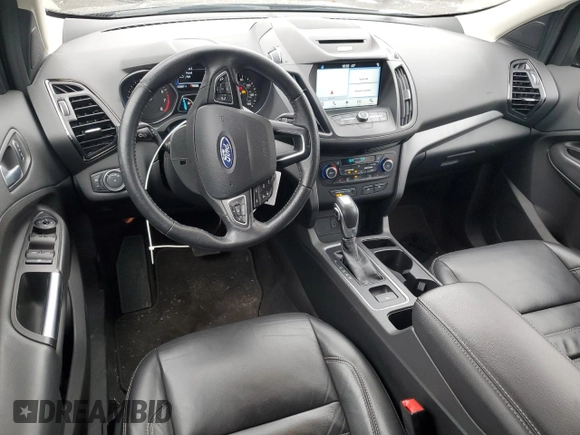 2018 Ford Escape SEL with VIN 1FMCU9HD5JUA26757, listed as a Copart auction lot 52683605 with 33,967 mi miles and Salvage Title. Bid and sale history available at carsss.com. Image 8.