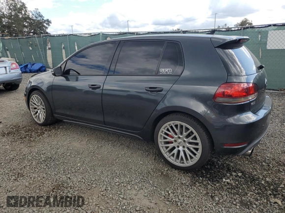 2010 Volkswagen GTI with VIN WVWHV7AJ6AW090189, listed as a Copart auction lot 80183584 with 141,741 mi miles and Salvage Title. Bid and sale history available at carsss.com. Image 2.