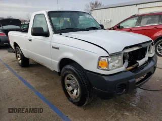 2008 Ford Ranger XL with VIN 1FTYR10D58PB10322, listed as a Copart auction lot 49266245 with 155,954 mi miles and Salvage Title. Bid and sale history available at carsss.com. Image 4.