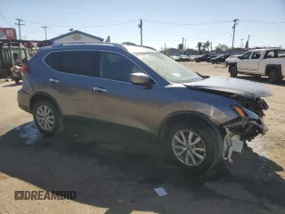 2020 Nissan Rogue SV with VIN JN8AT2MT8LW039324, listed as a Copart auction lot 46856915 with 90,474 mi miles and Salvage Title. Bid and sale history available at carsss.com. Image 4.