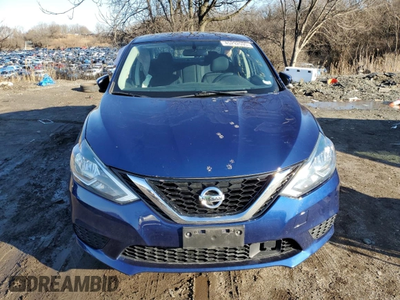 2019 Nissan Sentra SV with VIN 3N1AB7AP5KY389541, listed as a Copart auction lot 45292595 with 44,587 mi miles and Salvage Title. Bid and sale history available at DreamBid. Image 5.