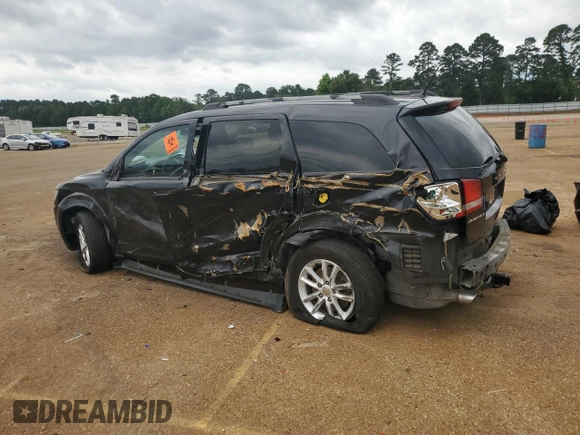 2017 Dodge Journey SXT with VIN 3C4PDCBG4HT571620, listed as a Copart auction lot 51596244 with 165,178 mi miles and Salvage Title. Bid and sale history available at carsss.com. Image 2.