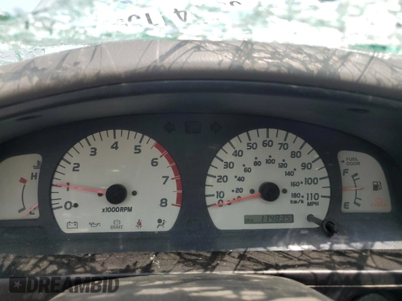 2002 Toyota Tacoma PreRunner with VIN 5TEGN92N32Z026057, listed as a Copart auction lot 59624115 with 174,835 mi miles and Salvage title. Bid and sale history available at DreamBid. Image 9.