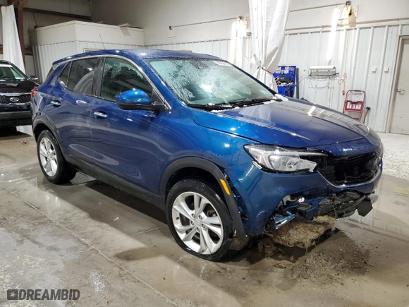 2020 Buick Encore GX Preferred with VIN KL4MMCSL7LB079300, listed as a Copart auction lot 86556114 with 75,303 mi miles and Salvage Title. Bid and sale history available at carsss.com. Image 4.