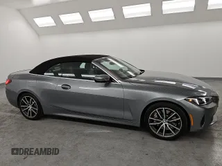 2025 BMW 4 Series 430i xDrive with VIN WBA53DB0XSCS88979, listed as a Copart auction lot 49742825 with 15,439 mi miles and Clean Title. Bid and sale history available at carsss.com. Image 4.