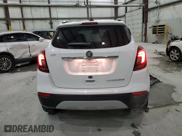 2019 Buick Encore Preferred with VIN KL4CJASB7KB814985, listed as a Copart auction lot 81948434 with 50,785 mi miles and Salvage Title. Bid and sale history available at DreamBid. Image 6.