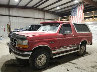 1992 Ford Bronco XL with VIN 1FMEU15NXNLA89307, listed as a Copart auction lot 45167655 with 0 mi miles and Clean Title. Bid and sale history available at carsss.com. Image 1.