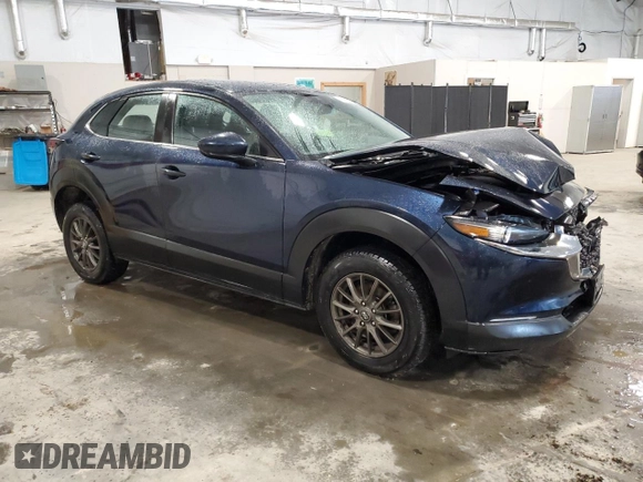 2020 Mazda CX-30 with VIN 3MVDMBBL0LM114783, listed as a Copart auction lot 50521185 with 48,769 mi miles and Salvage Title. Bid and sale history available at DreamBid. Image 4.