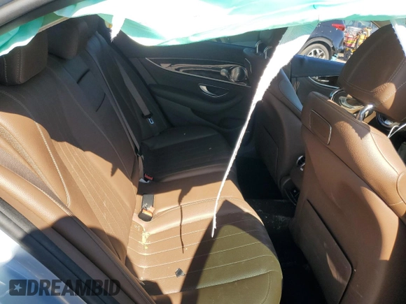 2018 Mercedes-Benz E with VIN WDDZF4KB0JA308167, listed as a Copart auction lot 49992405 with Not Provided miles and Salvage Title. Bid and sale history available at carsss.com. Image 10.