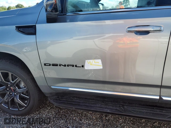 2024 GMC Yukon XL Denali with VIN 1GKS2JKL8RR281509, listed as a Copart auction lot 74117574 with 0 mi miles and Non Repairable. Bid and sale history available at carsss.com. Image 13.