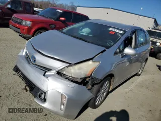 2012 Toyota Prius Two with VIN JTDZN3EU5C3075978, listed as a Copart auction lot 88451795 with 208,126 mi miles and Salvage Title. Bid and sale history available at DreamBid. Image 1.
