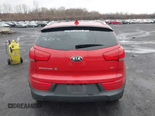 2014 Kia Sportage EX with VIN KNDPCCAC9E7552904, listed as a IAAI auction lot 41980439 with 184,871 mi miles and . Bid and sale history available at DreamBid. Image 16.