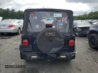 2006 Jeep Wrangler SE with VIN 1J4FA29126P717301, listed as a Copart auction lot 72026964 with 36,154 mi miles and Clean Title. Bid and sale history available at carsss.com. Image 6.