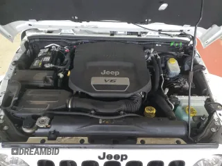 2017 Jeep Wrangler Unlimited 75th Anniversary with VIN 1C4BJWEG4HL675312, listed as a Copart auction lot 43602725 with 99,952 mi miles and Salvage title. Bid and sale history available at DreamBid. Image 12.