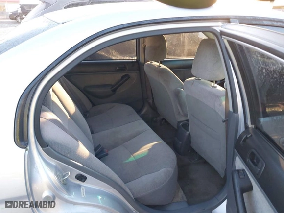 2001 Honda Civic EX with VIN 1HGES26791L067472, listed as a IAAI auction lot 41352577 with 190,019 mi miles. Bid and sale history available at carsss.com. Image 8.
