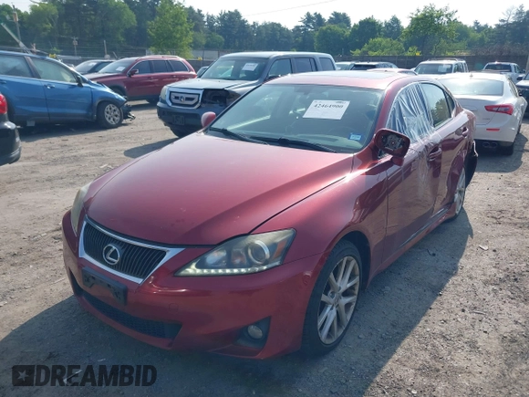 2013 Lexus IS 250 with VIN JTHCF5C28D5063750, listed as a IAAI auction lot 42464900 with 154,835 mi miles and . Bid and sale history available at DreamBid. Image 17.