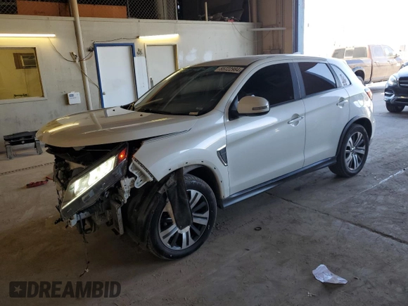 2020 Mitsubishi Outlander Sport ES 2.0 with VIN JA4AR3AU6LU021763, listed as a Copart auction lot 55722984 with 78,218 mi miles and Clean Title. Bid and sale history available at carsss.com. Image 1.