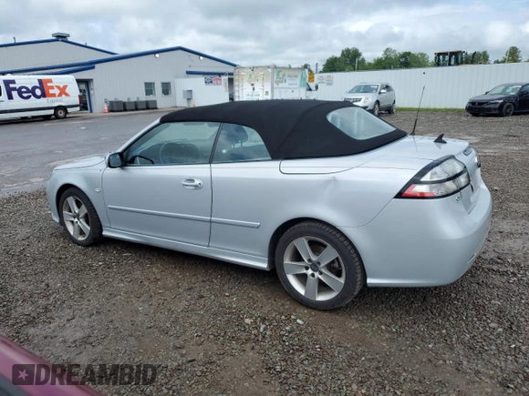 2010 Saab 9-3 z VIN YS3FA7CYXA1616195, wystawiony jako Copart lot #59883835 z przebiegiem 88 707 mil mil oraz Szkoda całkowita • Salvage title. Historia ofert i sprzedaży dostępna na DreamBid. Obrazek 2.