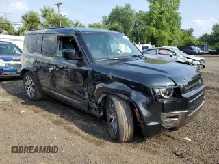 2021 Land Rover Defender с VIN SALEX7RU7M2038165, выставлен на аукционе Copart как лот 65422644 с пробегом 24 207 миль миль и Списание • Salvage title. История ставок и продаж доступна на DreamBid. Изображение 4.
