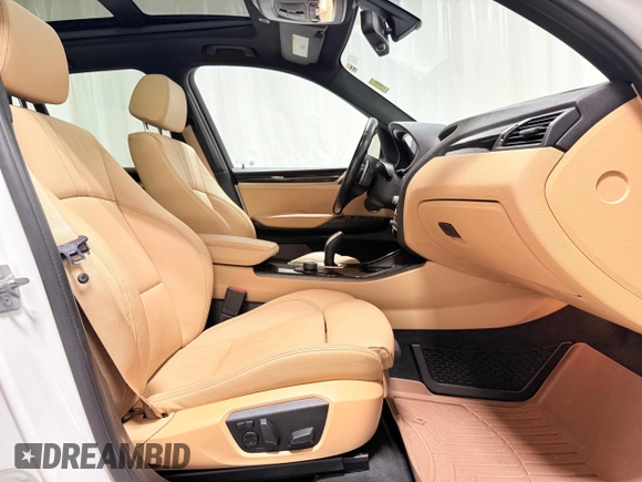 2017 BMW X3 xDrive35i with VIN 5UXWX7C51H0S19811, listed as a Copart auction lot 54969005 with 91,289 mi miles and Clean Title. Bid and sale history available at DreamBid. Image 5.
