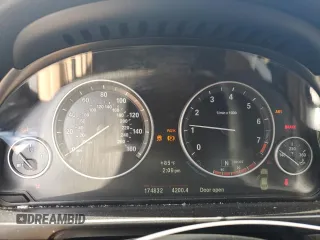 2013 BMW 5 Series 535i with VIN WBAFR7C50DC828552, listed as a Copart auction lot 60445315 with 174,832 mi miles and Salvage title. Bid and sale history available at DreamBid. Image 9.
