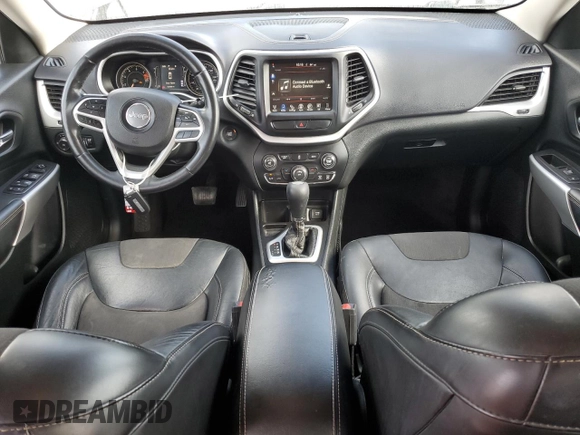 2018 Jeep Cherokee Latitude Plus with VIN 1C4PJLLB2JD524285, listed as a Copart auction lot 51236325 with 133,465 mi miles and Salvage Title. Bid and sale history available at DreamBid. Image 8.