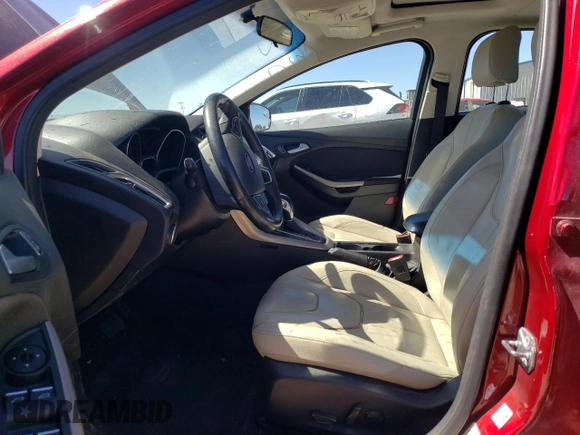 2017 Ford Focus Titanium with VIN 1FADP3N23HL268209, listed as a Copart auction lot 48668865 with 107,339 mi miles and Salvage Title. Bid and sale history available at carsss.com. Image 7.