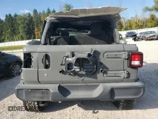 2020 Jeep Wrangler Unlimited Willys with VIN 1C4HJXDG8LW128570, listed as a Copart auction lot 71486074 with 26,258 mi miles and Salvage title. Bid and sale history available at DreamBid. Image 6.
