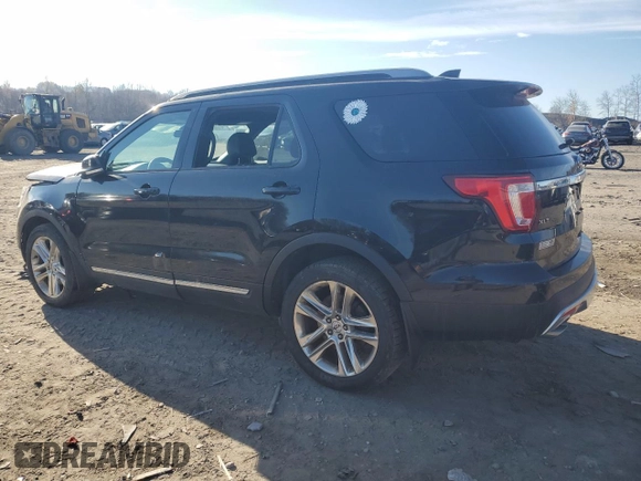 2017 Ford Explorer XLT with VIN 1FM5K8D86HGC28632, listed as a Copart auction lot 78839564 with 85,050 mi miles and Salvage Title. Bid and sale history available at DreamBid. Image 2.