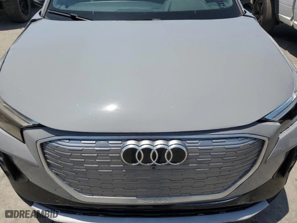 2023 Audi Q4 e-tron Sportback Premium with VIN WA122BFZ9PP061671, listed as a Copart auction lot 63438194 with NaN miles and Salvage Title. Bid and sale history available at carsss.com. Image 12.