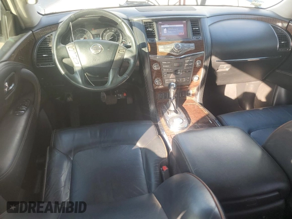 2017 Nissan Armada SL with VIN JN8AY2NDXH9005755, listed as a Copart auction lot 86958944 with 166,319 mi miles and Clean Title. Bid and sale history available at carsss.com. Image 8.