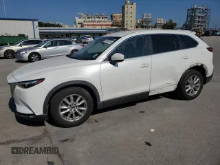 2016 Mazda CX-9 Sport with VIN JM3TCABY8G0105397, listed as a Copart auction lot 74907874 with 82,169 mi miles and Salvage Title. Bid and sale history available at carsss.com. Image 1.