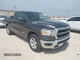 2022 Ram 1500 Big Horn z VIN 1C6RREBG8NN273547, wystawiony jako IAAI lot #41932762 z przebiegiem 77 242 mil mil oraz . Historia ofert i sprzedaży dostępna na DreamBid. Obrazek 1.