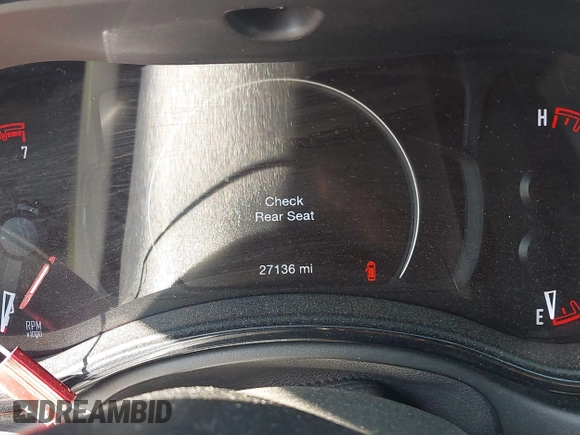2024 Dodge Durango R/T Premium with VIN 1C4SDJCT6RC185613, listed as a IAAI auction lot 42699197 with 27,136 mi miles and . Bid and sale history available at DreamBid. Image 7.