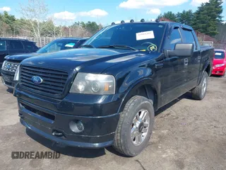 2005 Ford F-150 XLT with VIN 1FTPW14545FA53006, listed as a IAAI auction lot 42081302 with 168,721 mi miles. Bid and sale history available at carsss.com. Image 2.