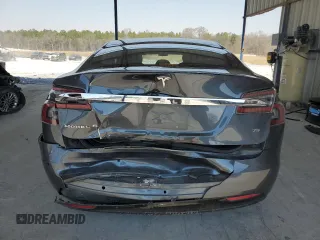 2017 Tesla Model S 60 with VIN 5YJSA1E14HF218274, listed as a Copart auction lot 48485405 with 126,451 mi miles and Salvage title. Bid and sale history available at DreamBid. Image 6.