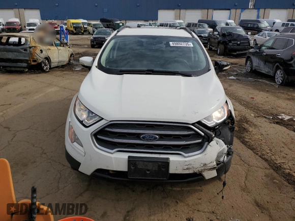 2018 Ford EcoSport SE with VIN MAJ6P1UL9JC238189, listed as a Copart auction lot 49892735 with 73,143 mi miles and Salvage Title. Bid and sale history available at carsss.com. Image 5.