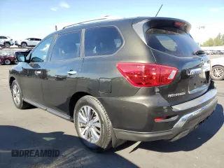 2017 Nissan Pathfinder S with VIN 5N1DR2MN7HC635683, listed as a Copart auction lot 63705305 with 117,287 mi miles and Clean title. Bid and sale history available at DreamBid. Image 2.